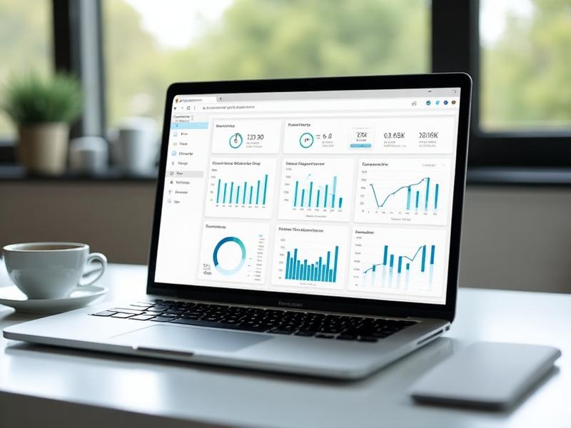 FinTech MVP dashboard showcasing secure transactions